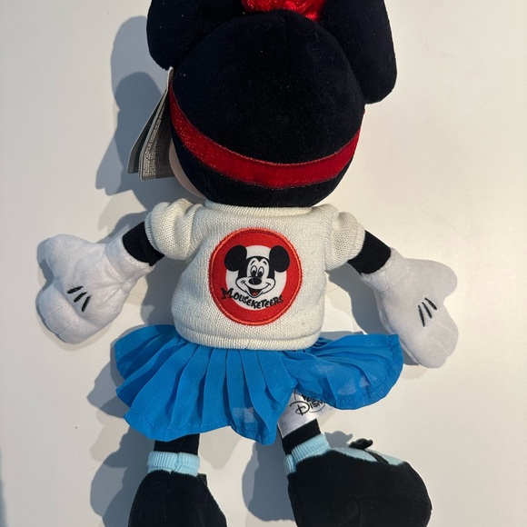 11” Minnie plush in mouse club sweater - Picture 2 of 3